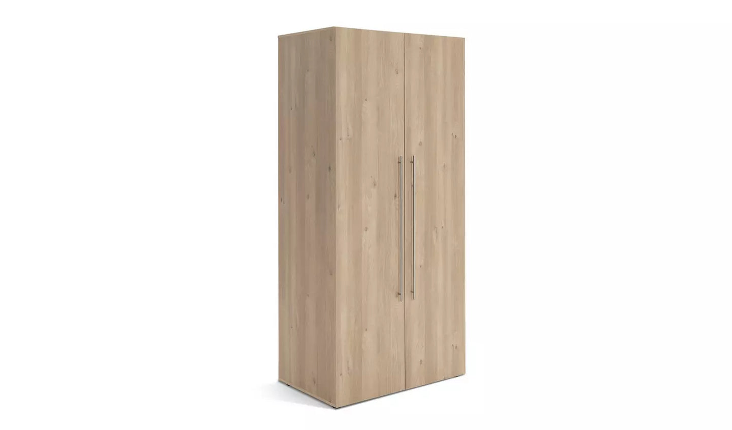 Habitat Atlas 2 Door Wardrobe - Oak